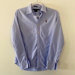 Women’s long sleeve Ralph Lauren button up shirt
